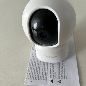 Laxihub P2 Indoor Wi-Fi 1080P Pan Tilt Camera – Smart, Secure, and Easy to Use!